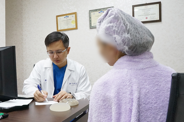 水滴型隆乳案例分享,小資女也能擁有性感水滴型奶!